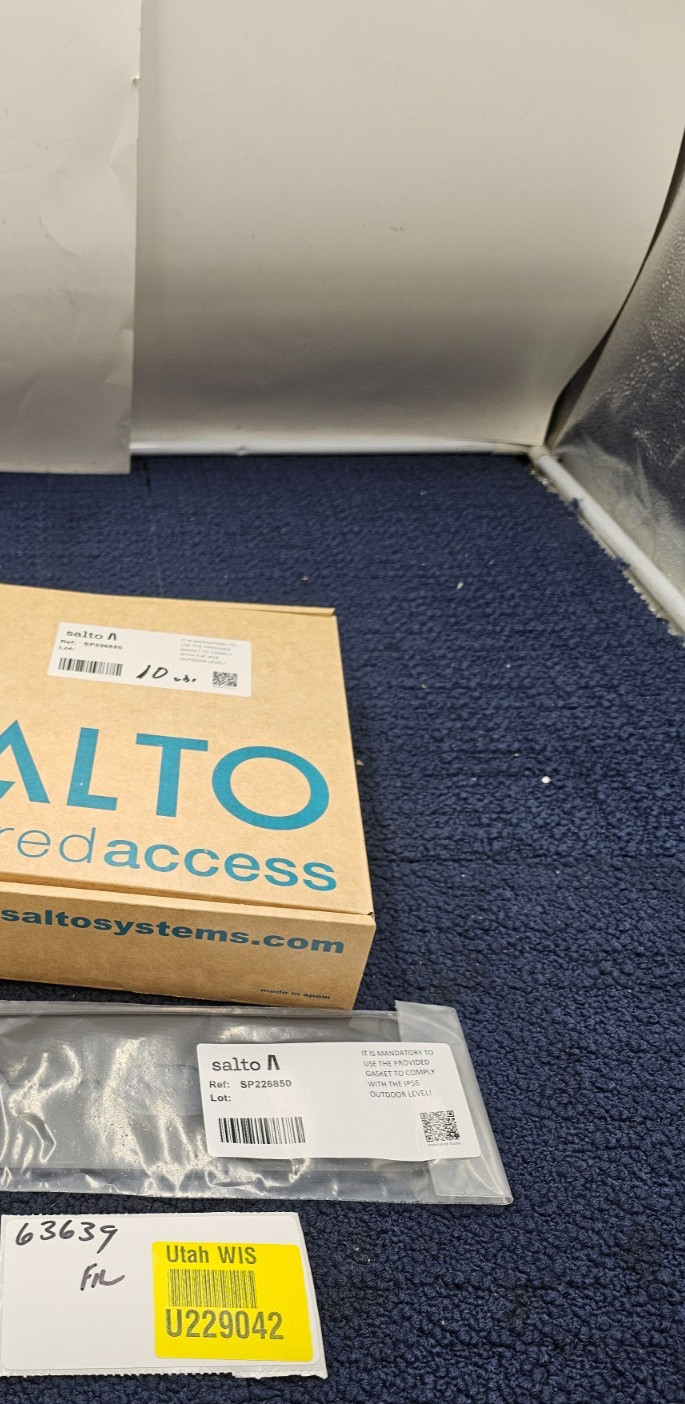 (QTY 10) SALTO SP226850 Weather Gasket Assembly for Wide XS4 Original+ ANSI