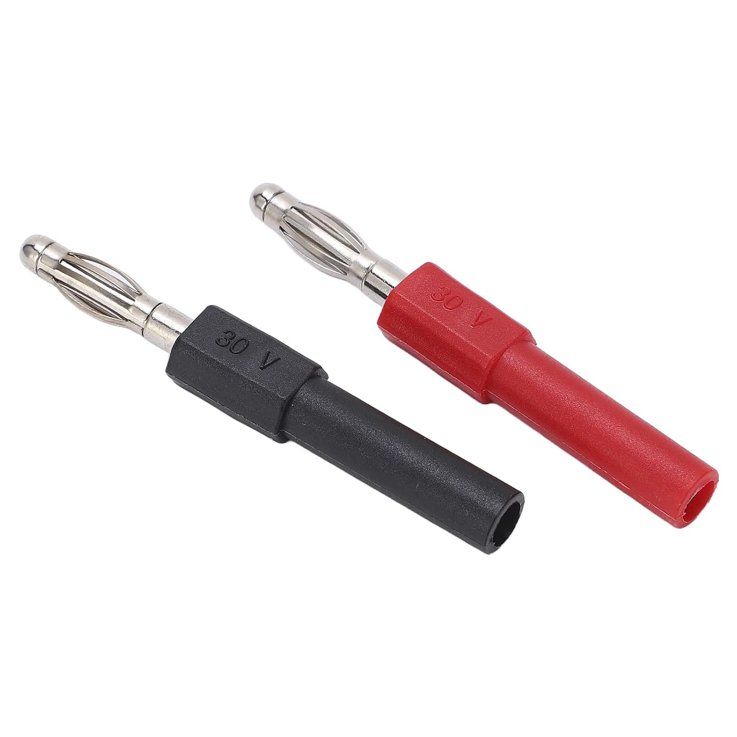 5Set J.20012 Banana Plug Connector 4Mm Male to 2Mm Female Multimeter Banana Plug