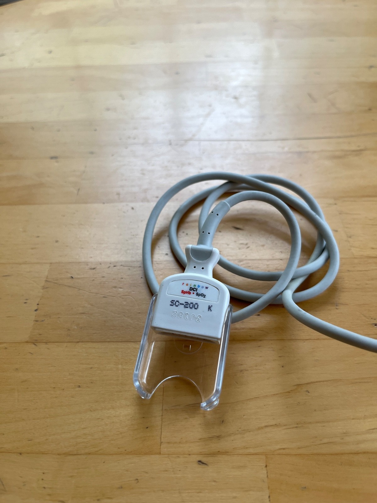 Masimo Rainbow SC-200 DCI SpO2 SpHb Finger Clip Sensor Reusable