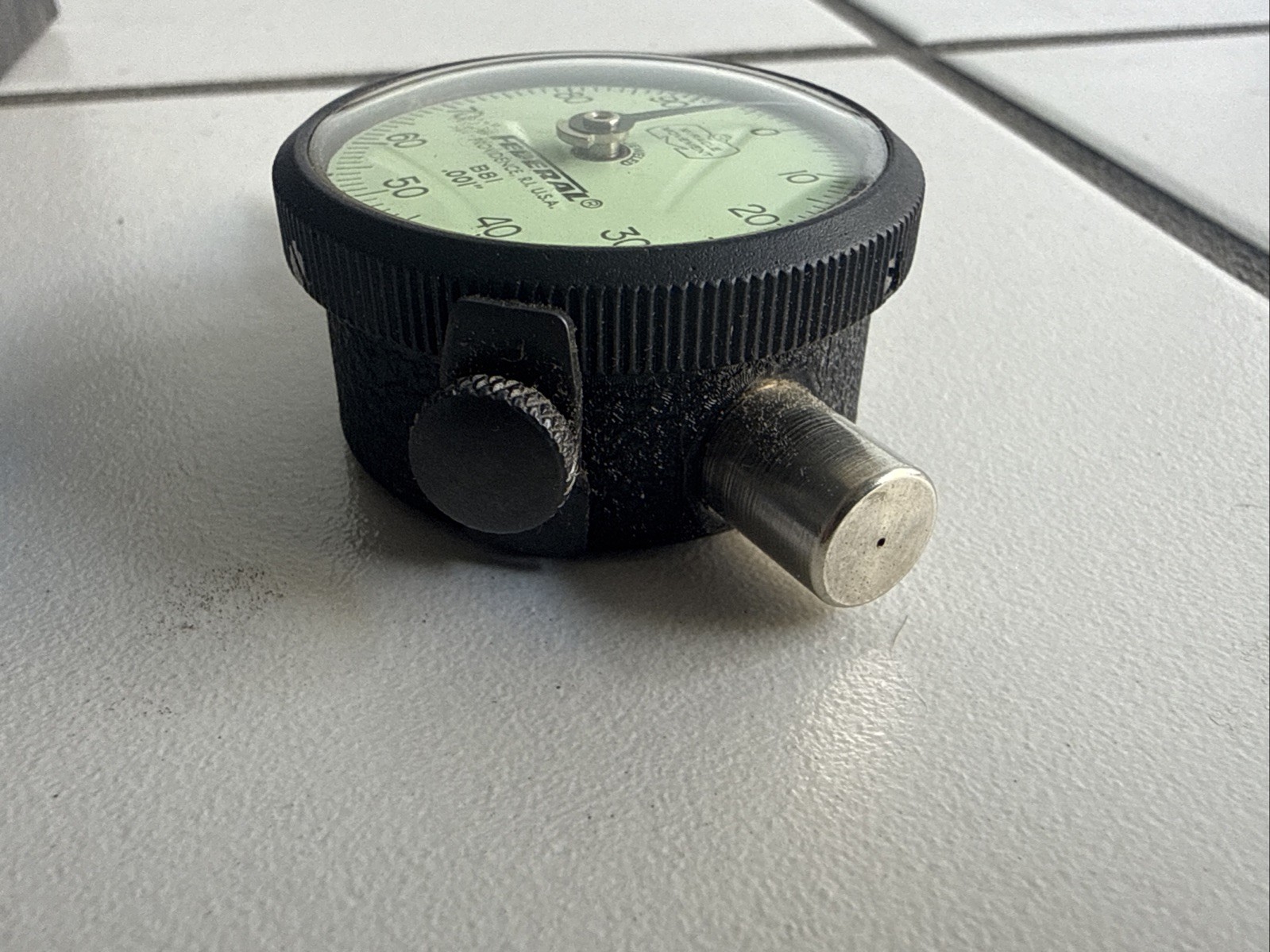 Federal B81 Dial Indicator .001″ Fully Jeweled Miracle Movement In Box Esterline