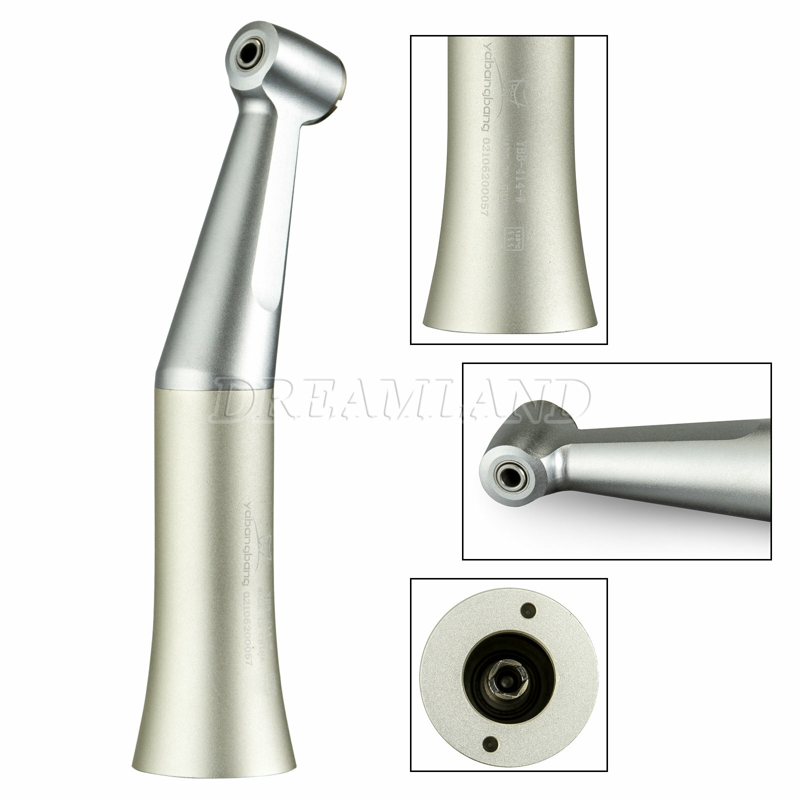 Fit NSK Dental Low Speed Handpiece 1:1 Direct Drive Push Button Contra Angle