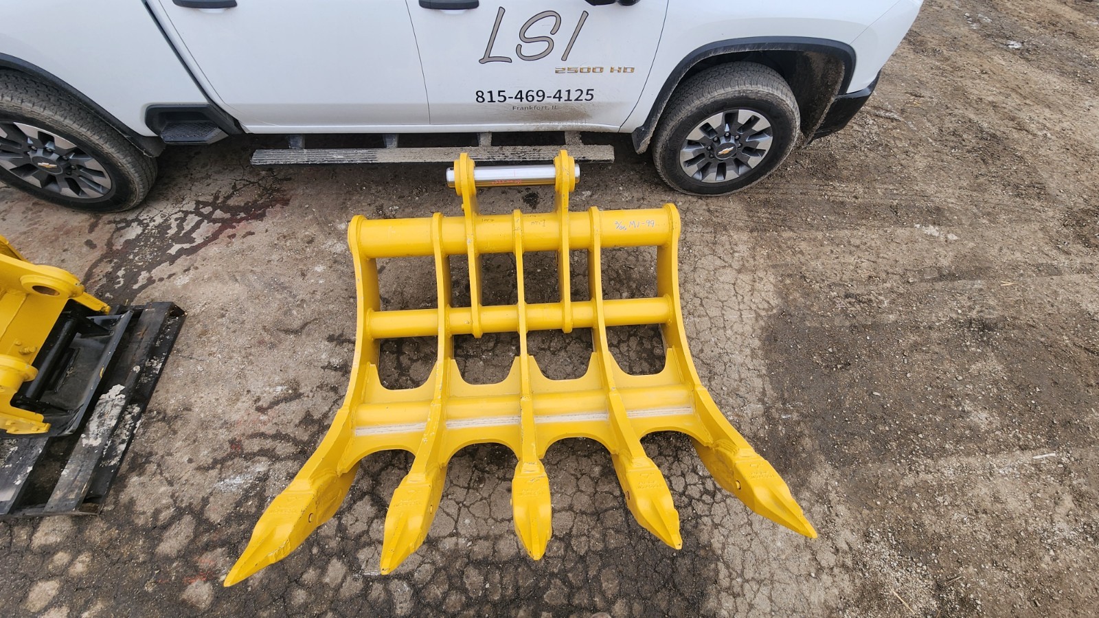 SEVERE DUTY Caterpillar 330 336 DB Linkage Root Rake CAT Excavator 90mm 100mm