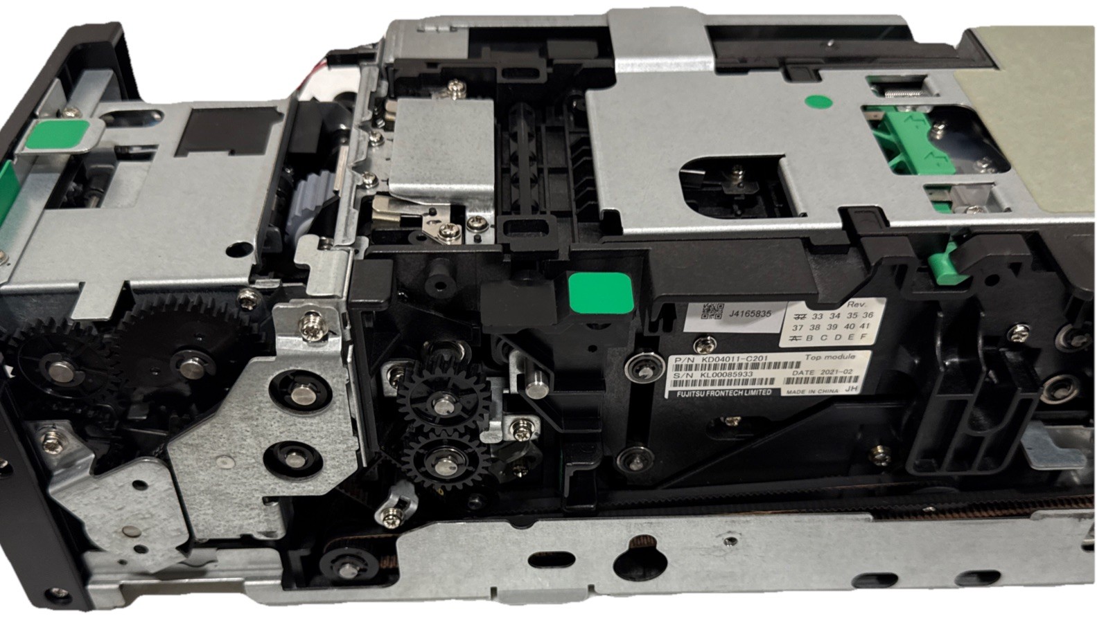 FUJITSU GSR50 CASH HANDLING TOP MODULE KD04011, 497-0524694