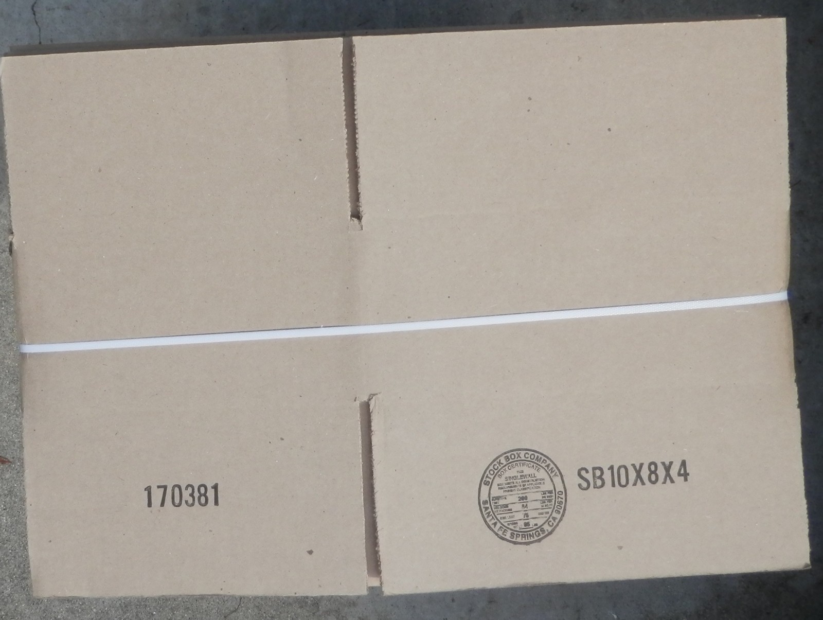 qty 25 10x8x4 Cardboard Paper Boxes – Brown