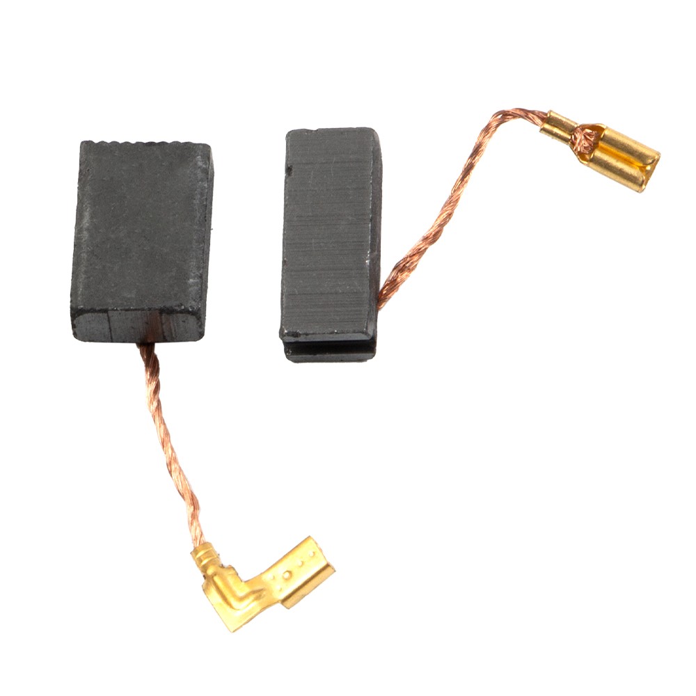 105x 15 Sizes Electric Motor Carbon Brushes Replacement w/ Copper Wire for Drill