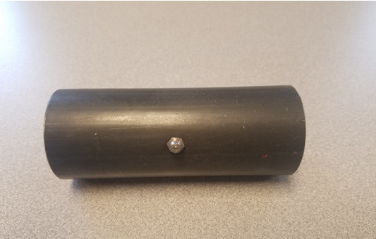 Weld on Rotary Cutter Tail Wheel Fork Mounting Tube 1-1/2″ Diameter Post Fork