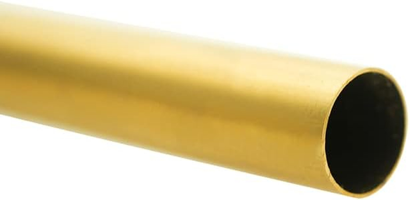 2″ (50Mm) OD H62 Brass Tube, 1Mm Wall, 300Mm Length, 1Pcs