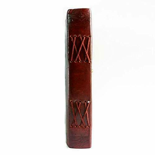 Small Leather Blank Book Journal Notebook Diary Poetry Book of Shadows w/ Clasp