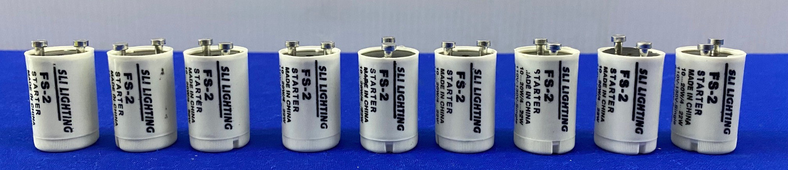 SLI LIGHTING FS-2 STARTER 10..20W/4…22W,110V-130V-SINGLE,220V-240V – QTY 9