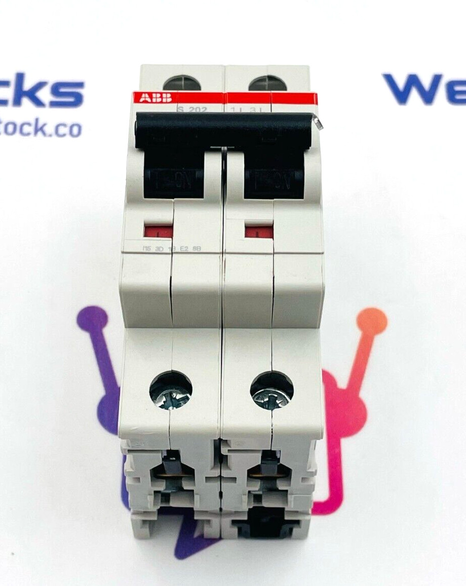 ABB S202-C20 Circuit Breaker 20A 2CDS252001R0204 (5 Pcs In 1 Box)