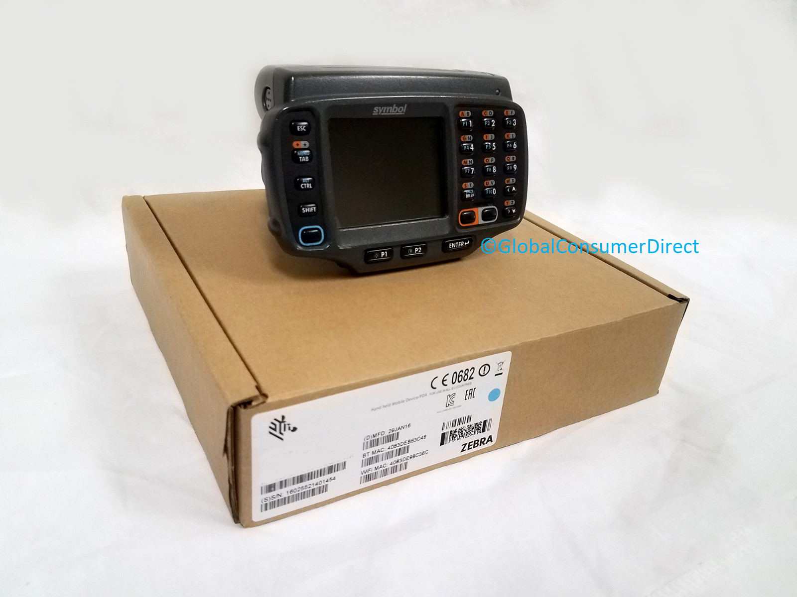 Motorola WT4090-N2S0GER Wearable Terminal WiFi WiFi CE 5.0 Wrist Mount PDA