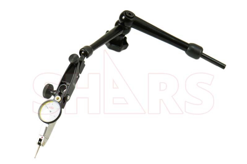.030 Dial Test Indicator W/11″ Length Holder Arm W/Speed Set Fine Adjustment #]