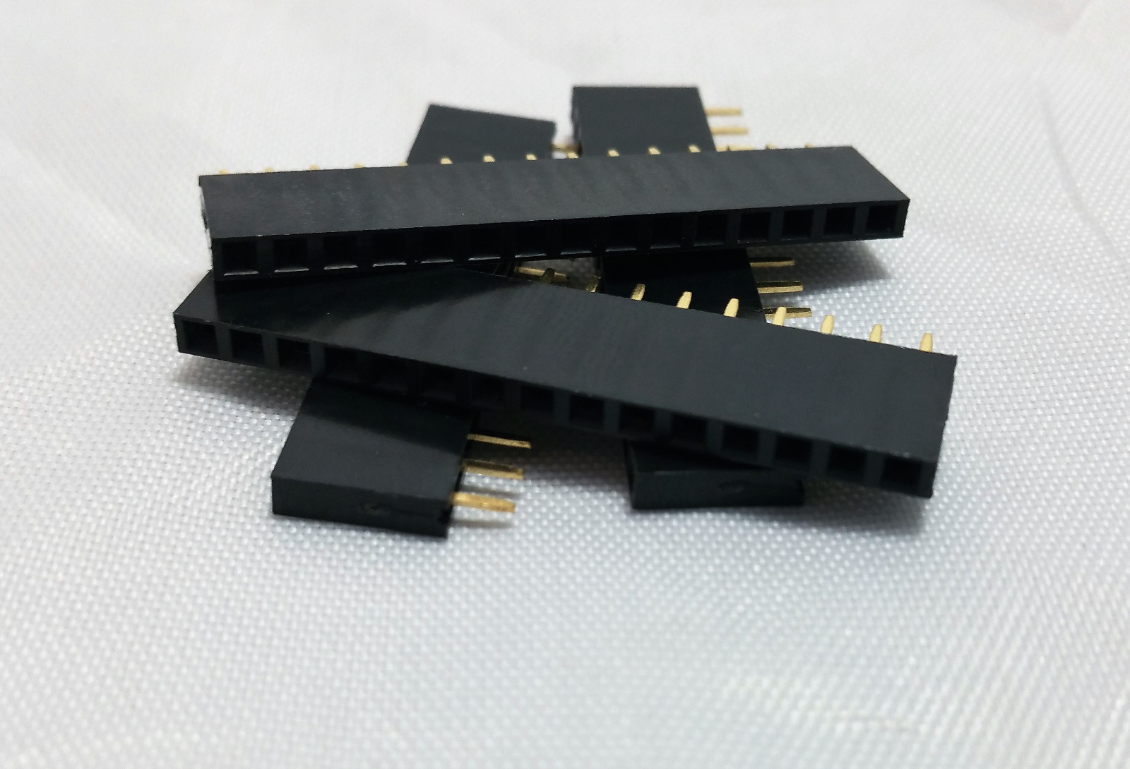 20Pcs 2.54mm Pitch 0.1 1×15 15 Pin 15p Female Dupont Header Arduino Nano Headers