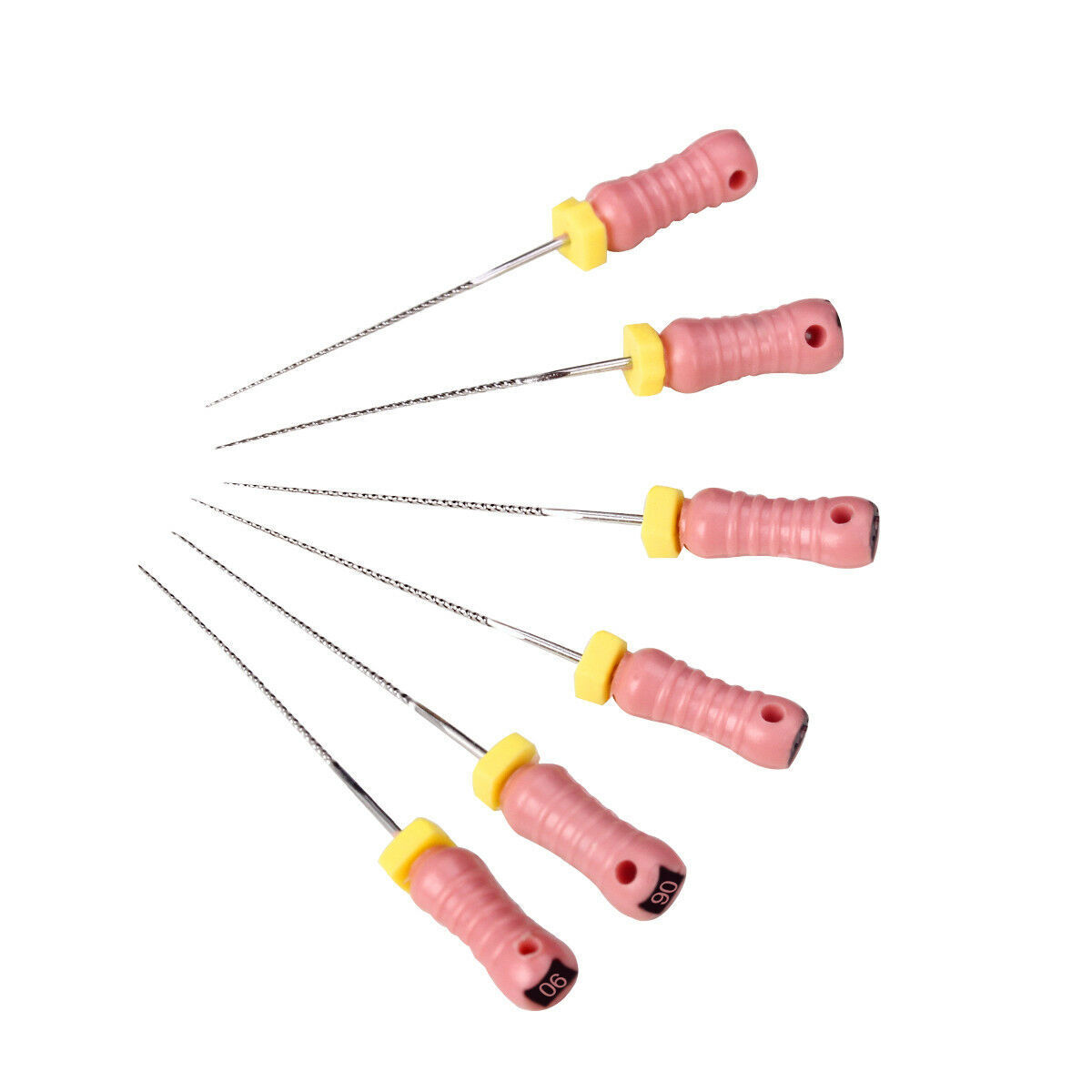 AZDENT Dental Endo Root Canal Files Stainless Steel K-Files Hand Use 25/21mm