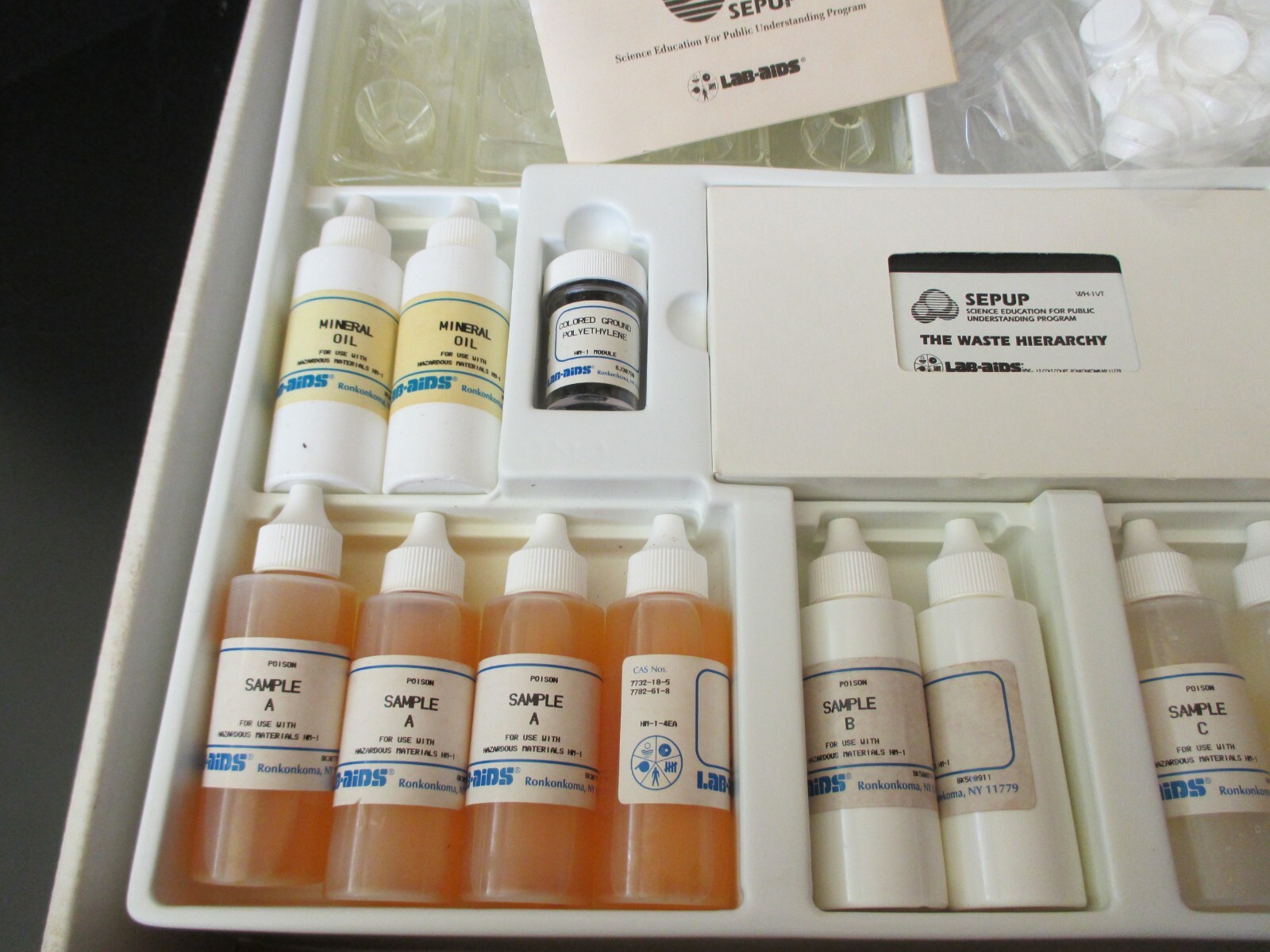 SEPUP Lab-Aids Investigating Hazardous Material Science Education