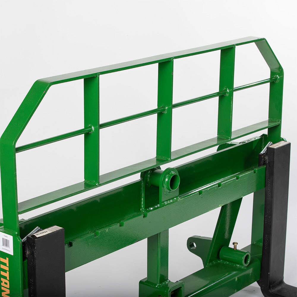 Titan Attachments Pro Series Global Euro Pallet Fork Frame with 48″ Fork Blades