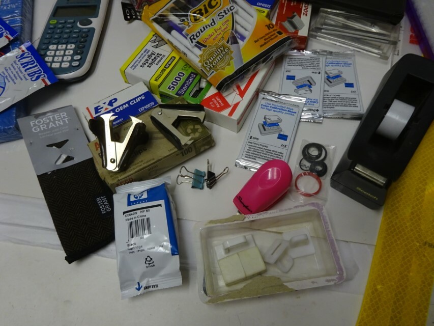 Office supplies Mixed items wholesales Pen, Staples, Calculators, More 50 piece