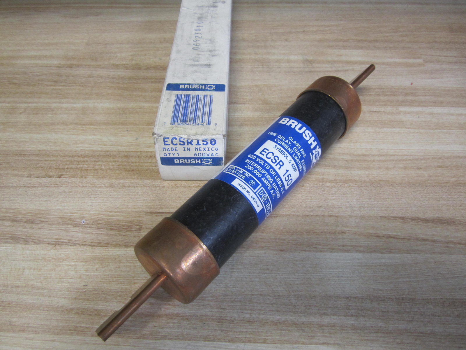 Brush ECSR 150 Time Delay Fuse ECSR150 Long Body