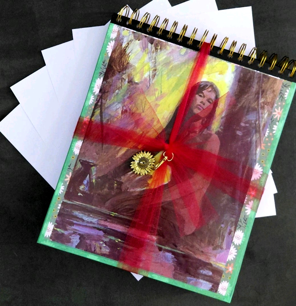 Human Body Anatomy Nudes Artsy Junk Journal Handcrafted Book 48 Pages