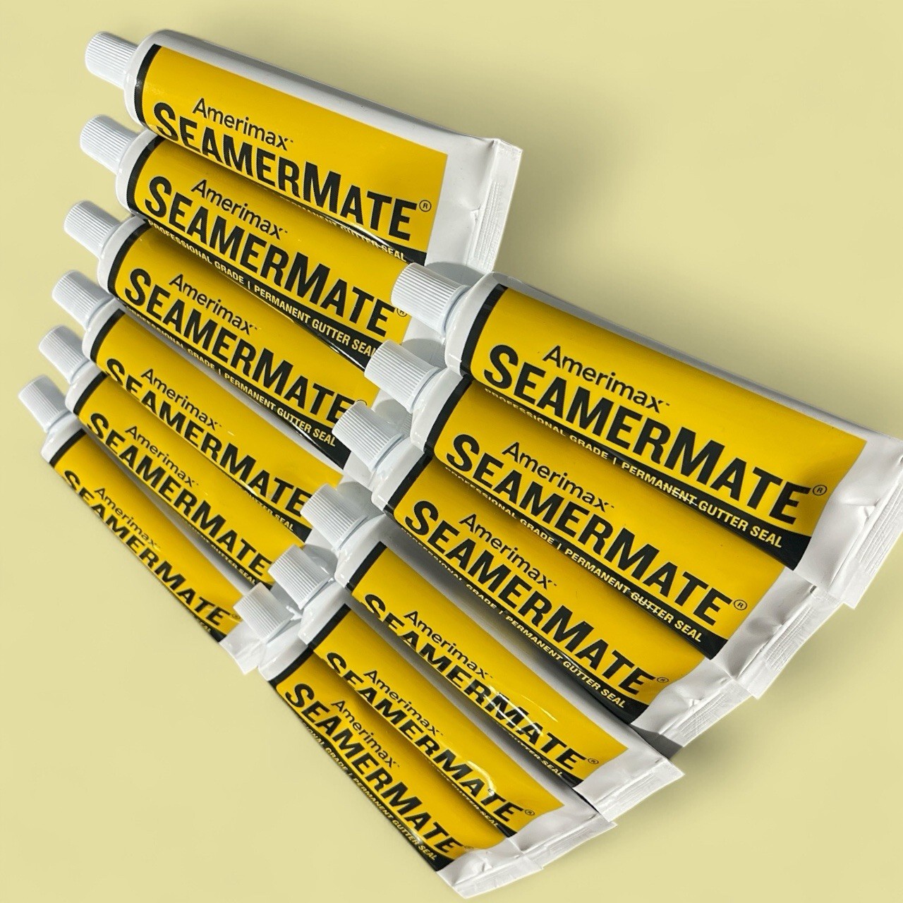 Amerimax SeamerMate Professional Grade Permanent Gutter Seal (Lot Of 12) UZ
