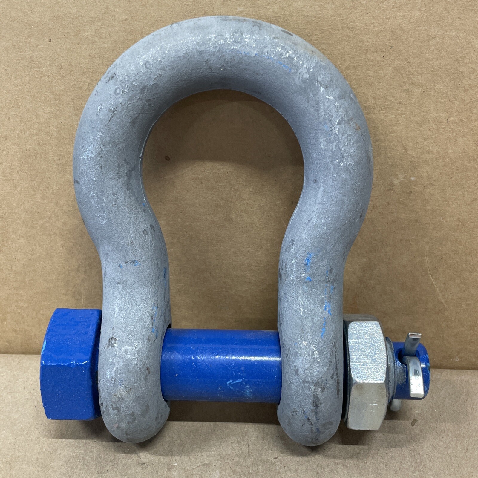 Campbell 5391635 ~ Anchor Shackle ~ 1″ Carbon Steel ~ Bolt Pin ~ WLL 8-1/2t