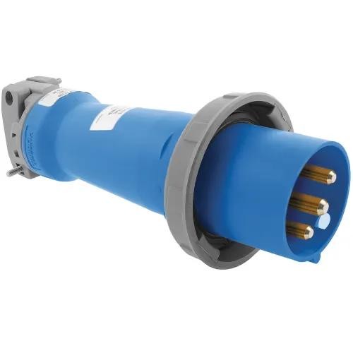 1PC HUBBELL WIRING DEVICES KELLEMS HBL360P6W PS,PLUG,2P3W,60A 250V/220-240V