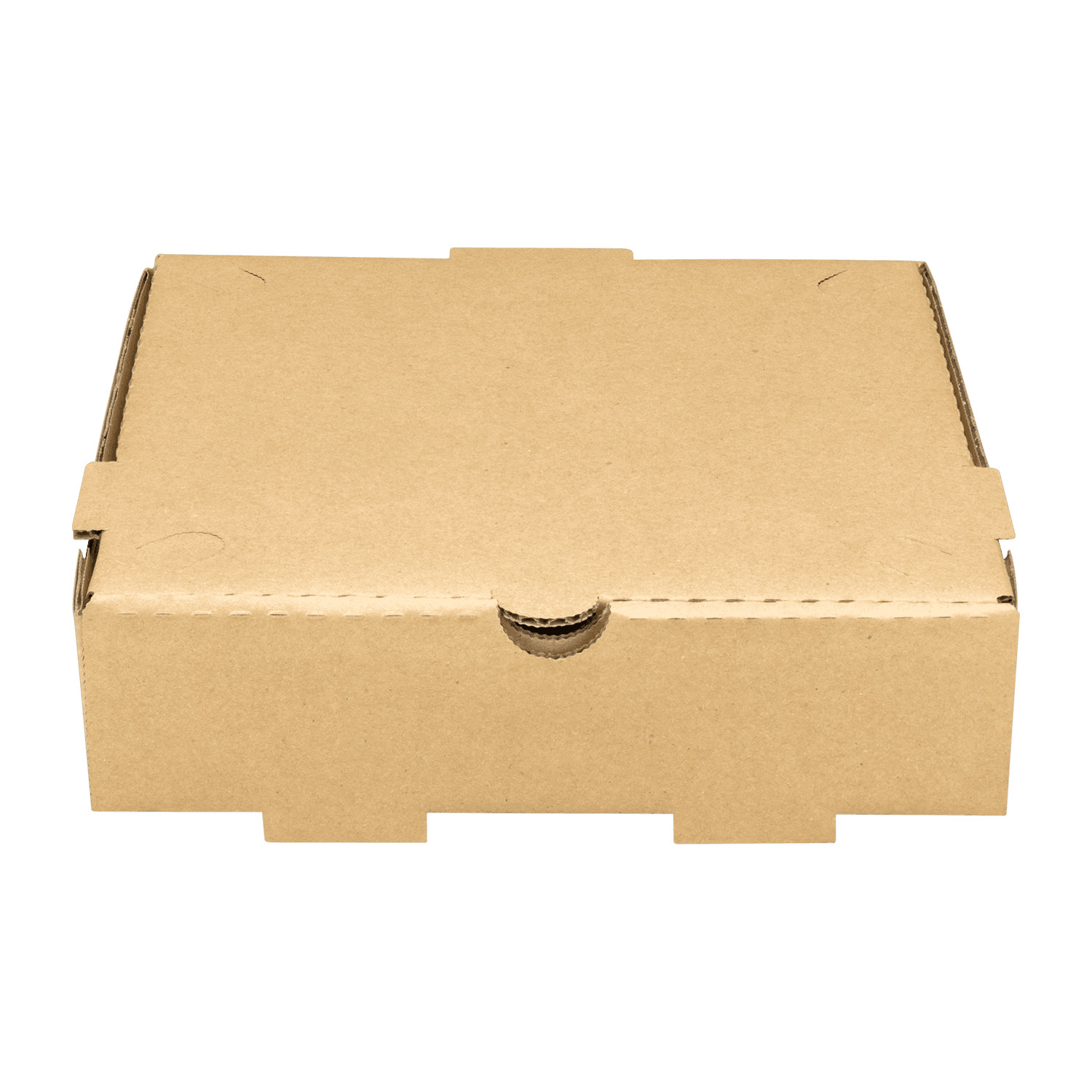 Karat Corrugated Pizza Box, 8”x8”x2”, Kraft – 50 pcs, FP-PBF08K