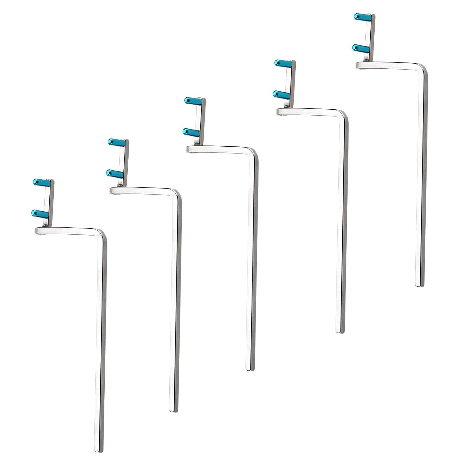 5 Set Dental Sensor Holder Dental XRay Positioning Aiming Ring Bitewing/Anterior