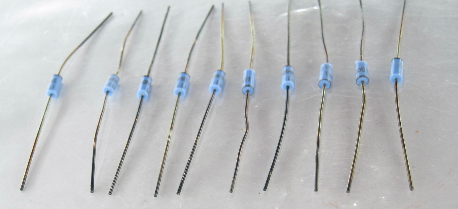 Vintage ITT Surplus Film Capacitors 1N4007 1000V piv 30 Lot of 10