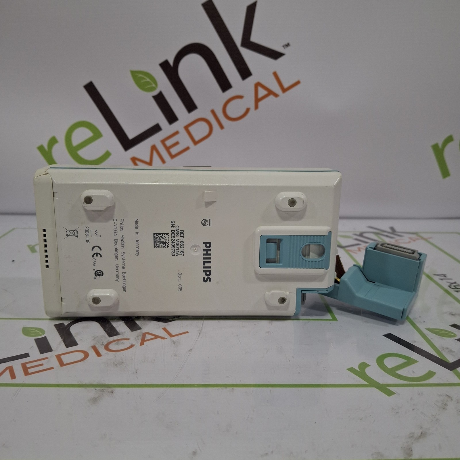 Philips M3014A Opt C05 Cardiac Output, CO2, Pressure, Temp Module