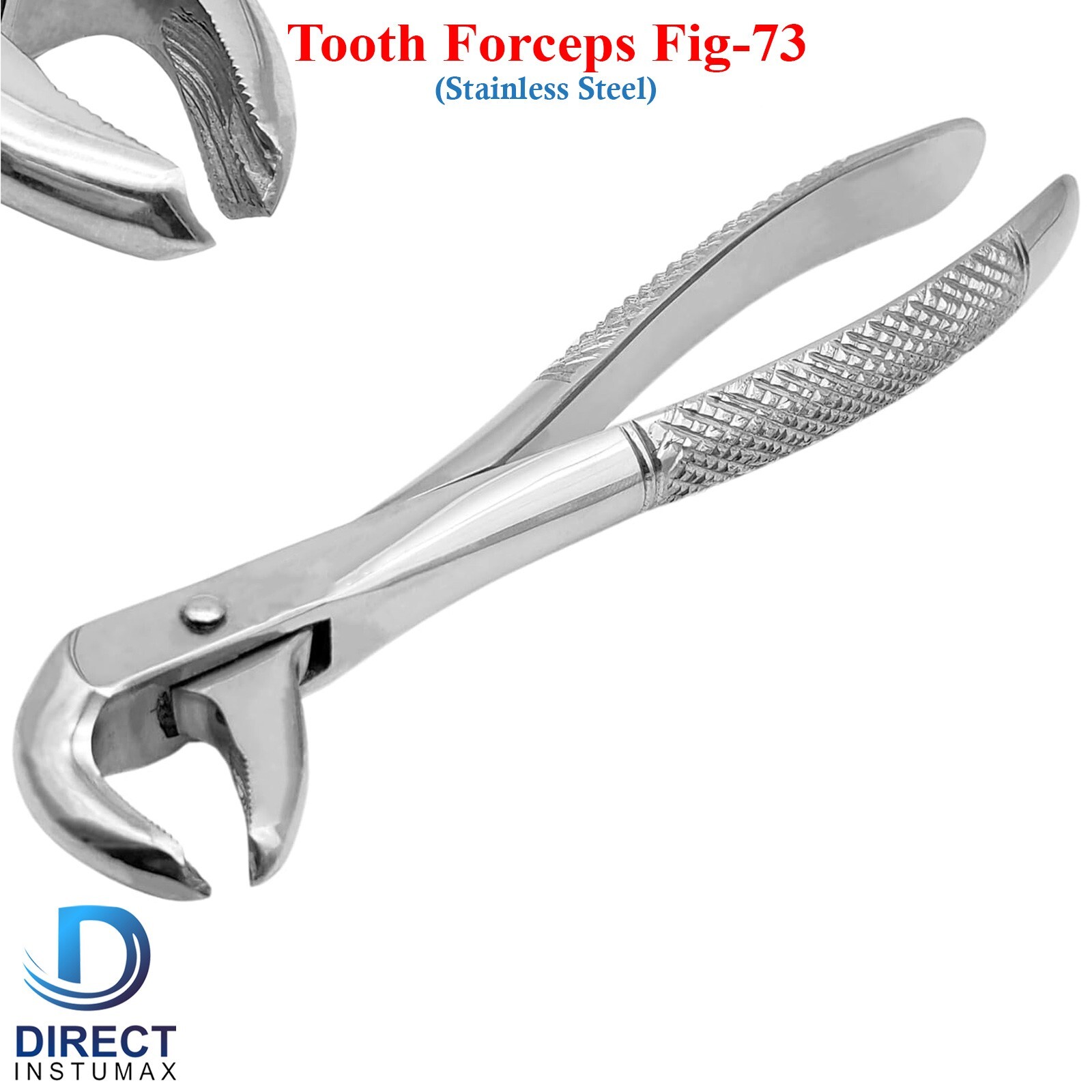 Dental Tooth Extracting Forceps Fig.73 Lower Molar Extraction Ortho Instruments