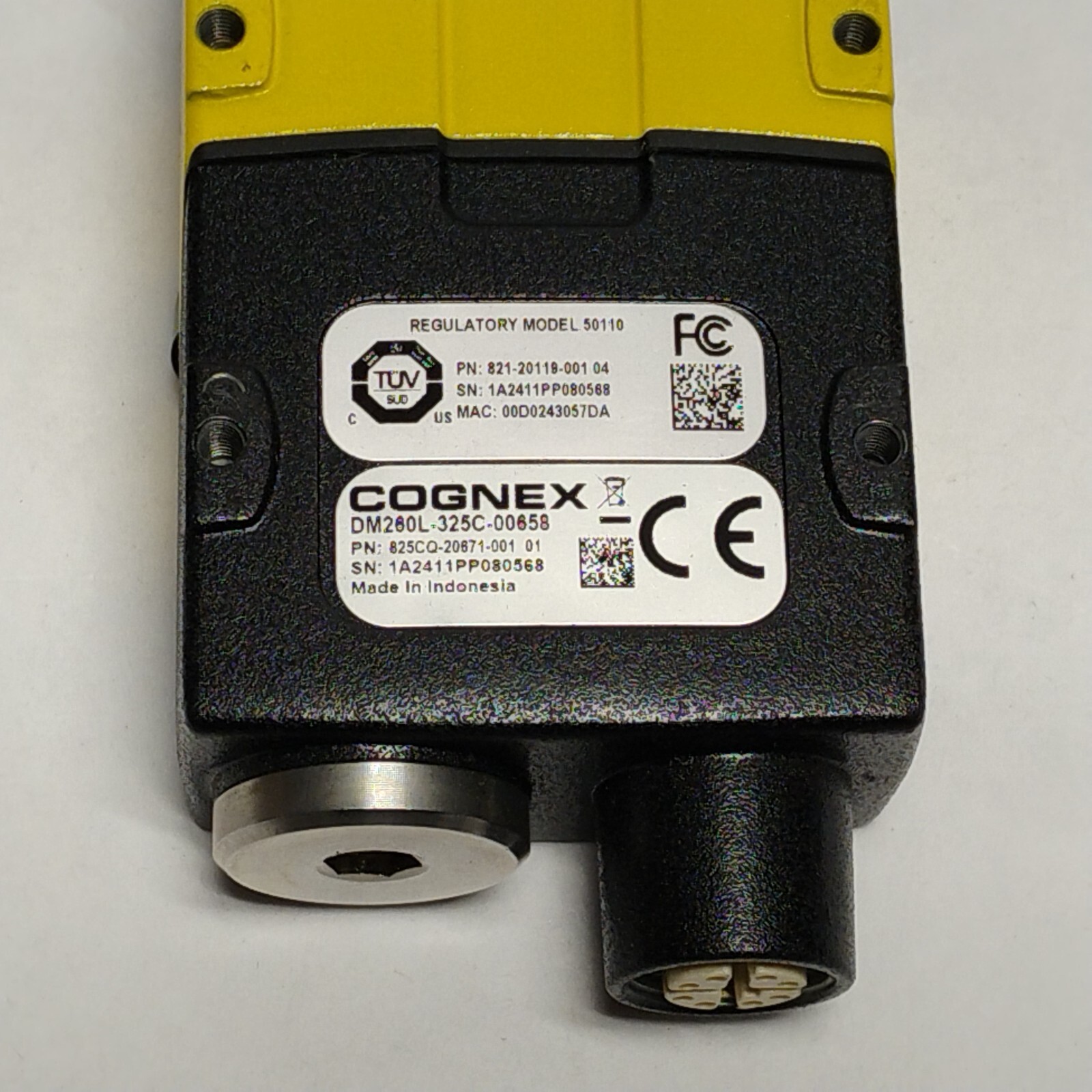 Cognex Dataman 260 DM260L Fixed-Mount Barcode Reader DM260L-325C 825CQ-20671-001