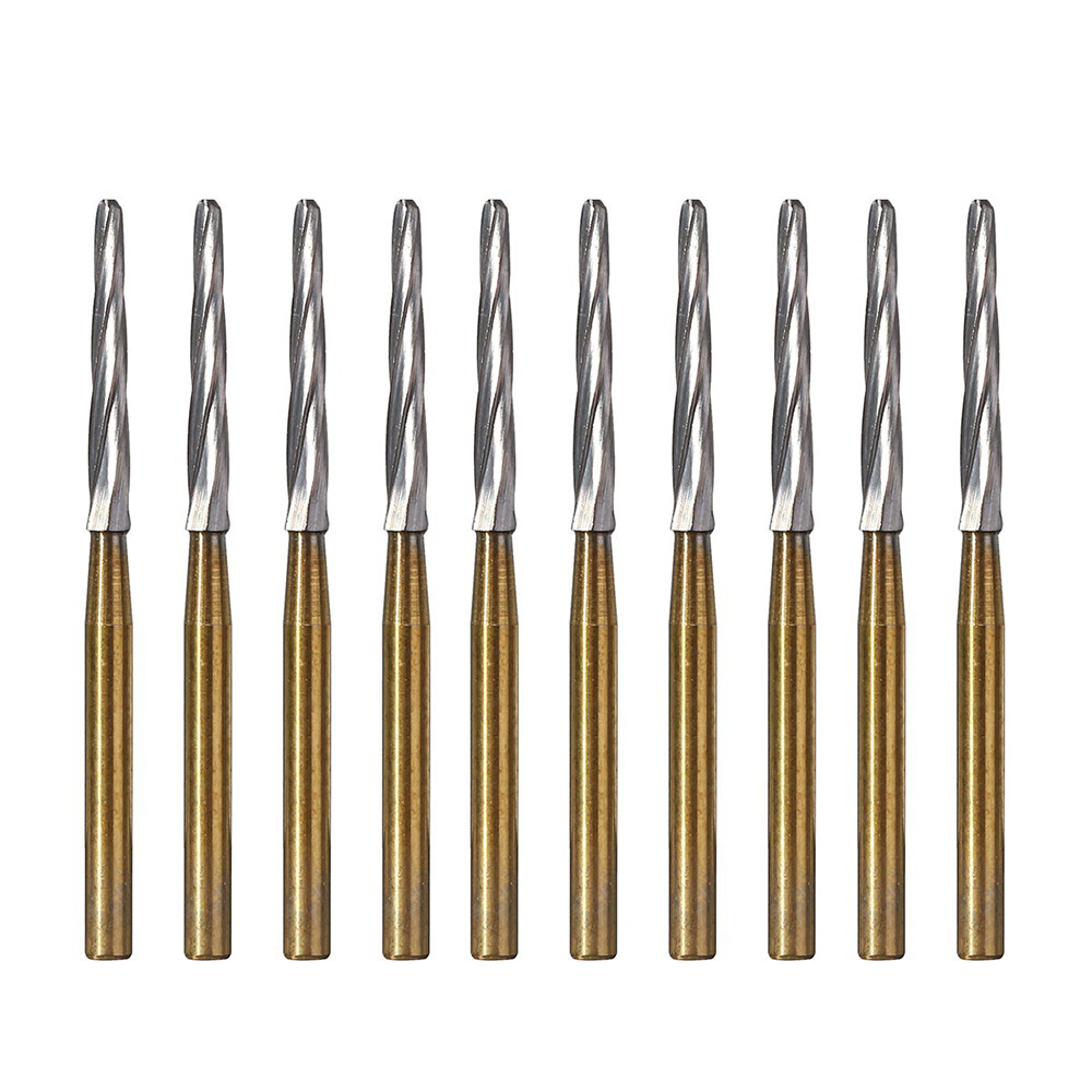 Dental High Speed Tungsten Steel Carbide Crown Metal Cutting Burs 21/25/28/31mm