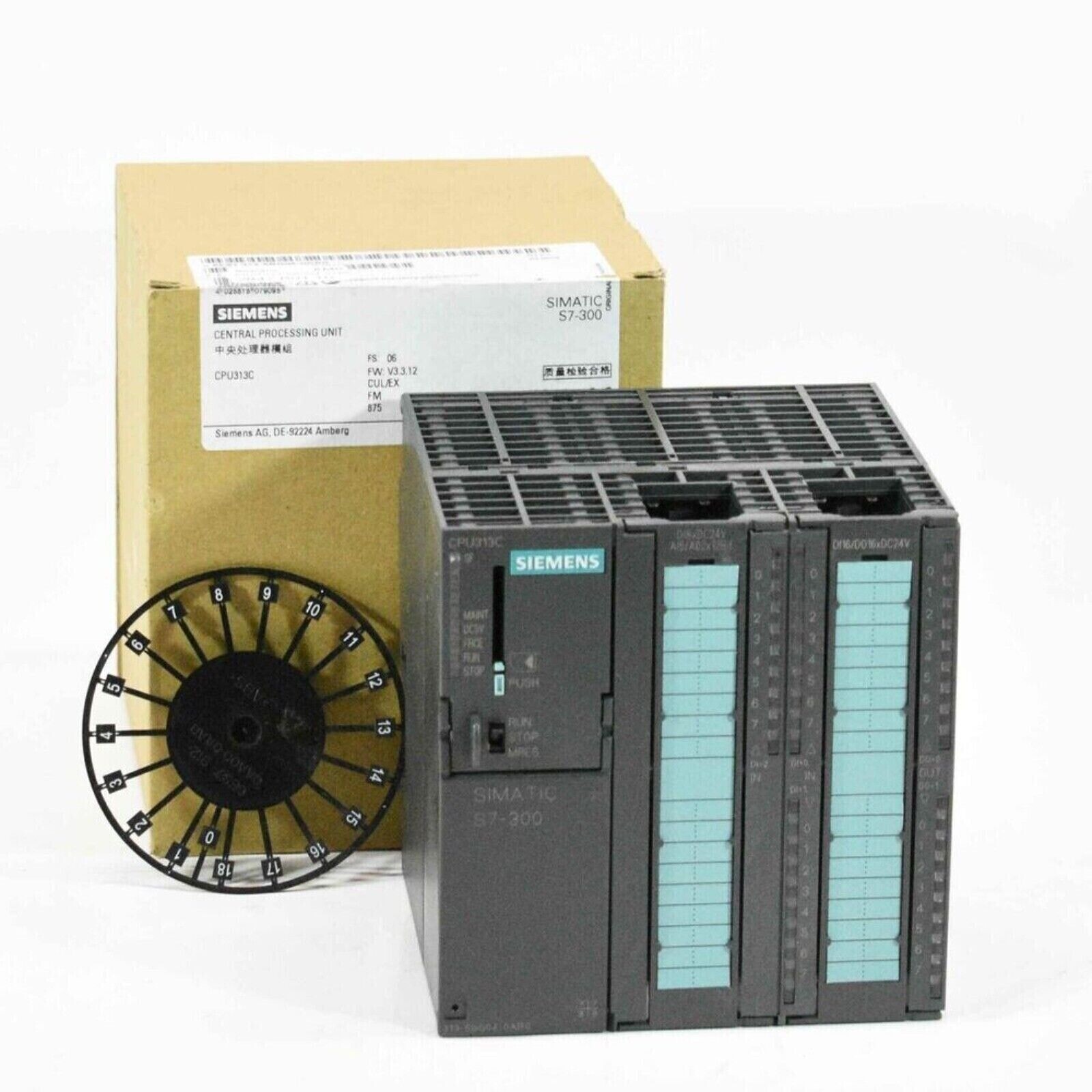 New Siemens 6ES7 313-5BG04-0AB0 6ES7313-5BG04-0AB0 SIMATIC S7-300 CPU 313C