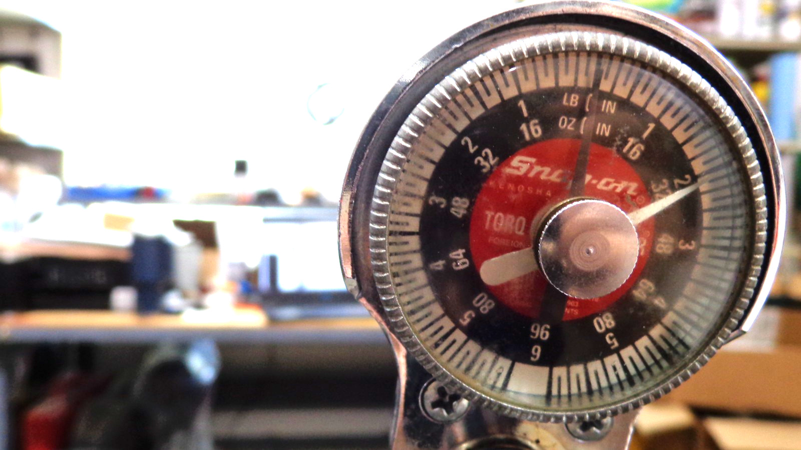 Snap-on Torqometer TQS050FUA Follow-up Torque Driver 1/4″ Drive 0 to 6 in/lbs