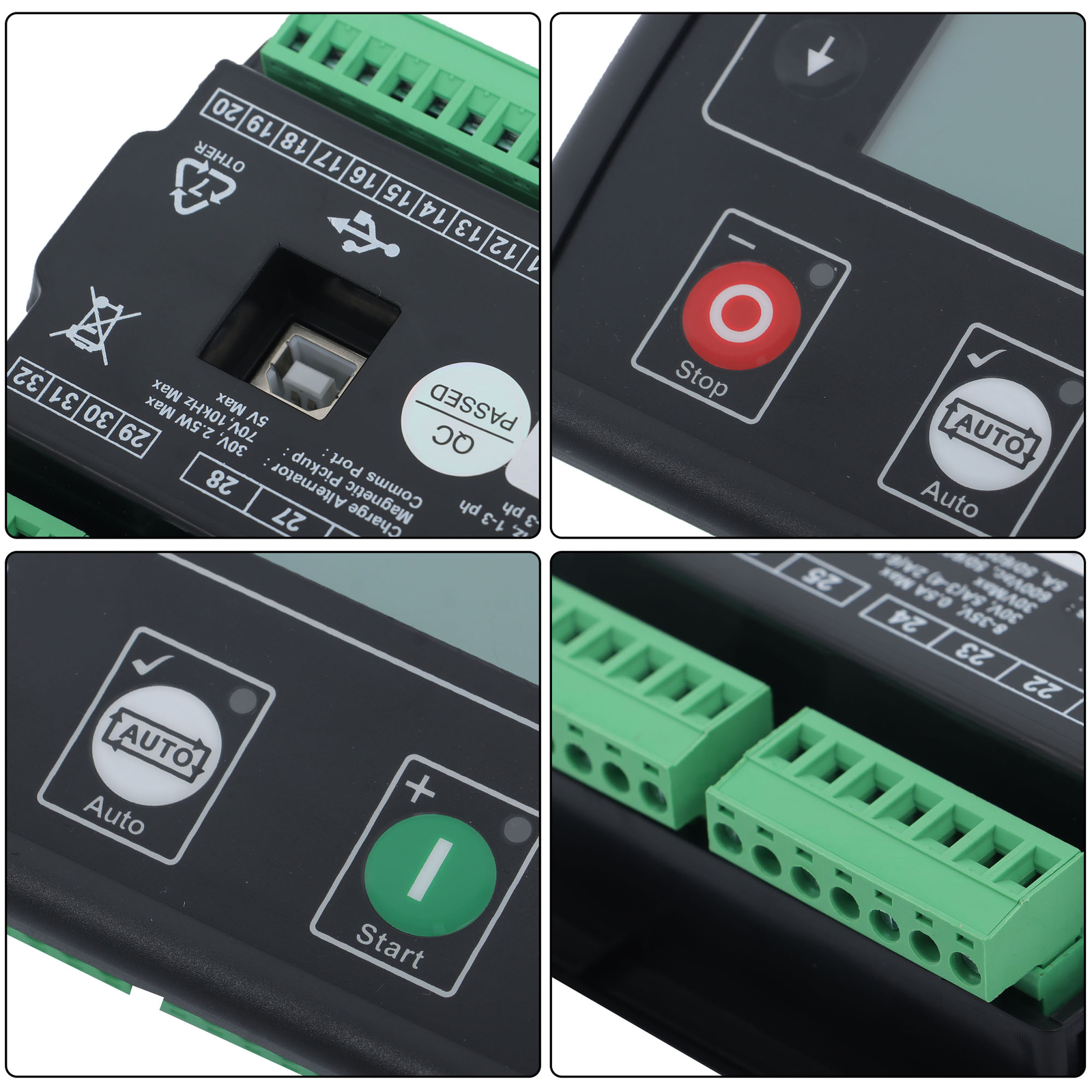 DSE4520 3‑Phase Mains Detection Control Board Controller Generator