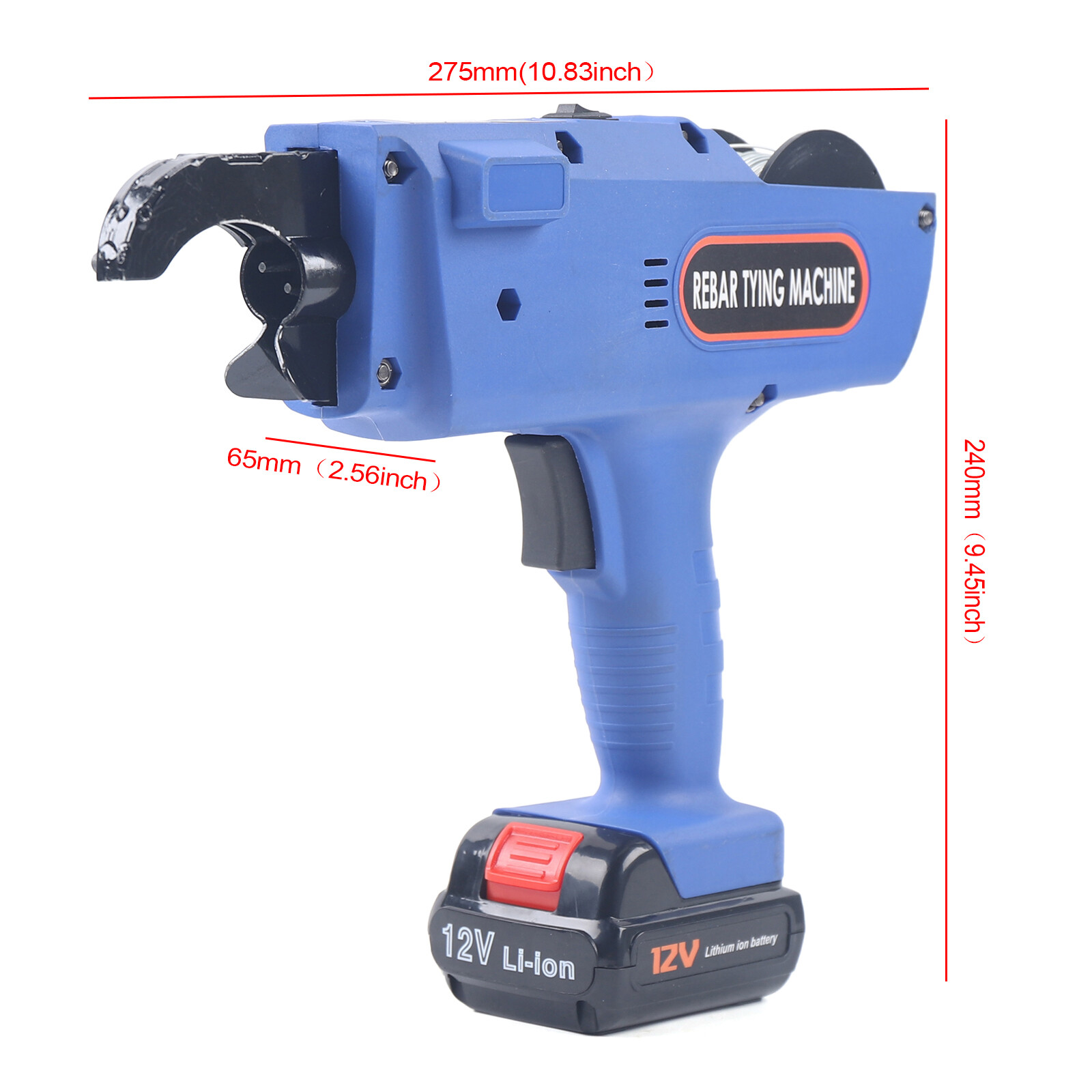8-34mm Handheld Rebar Tie Gun Tier Machine Automatic Steel Bar Tying Tool & Wire