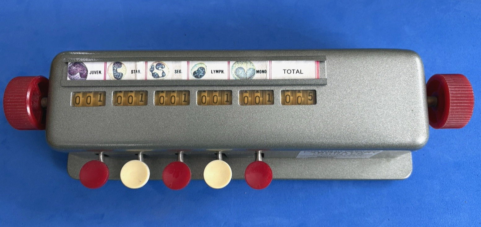 Becton Dickinson Laboratory Counter 💥 5 Button Reset Tally 📦 Free Shipping