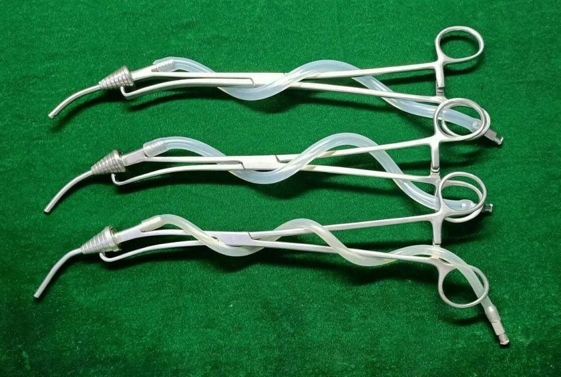 3pc Laparoscopic Dye Injector with Uterine Manipulator Gynecology Instruments