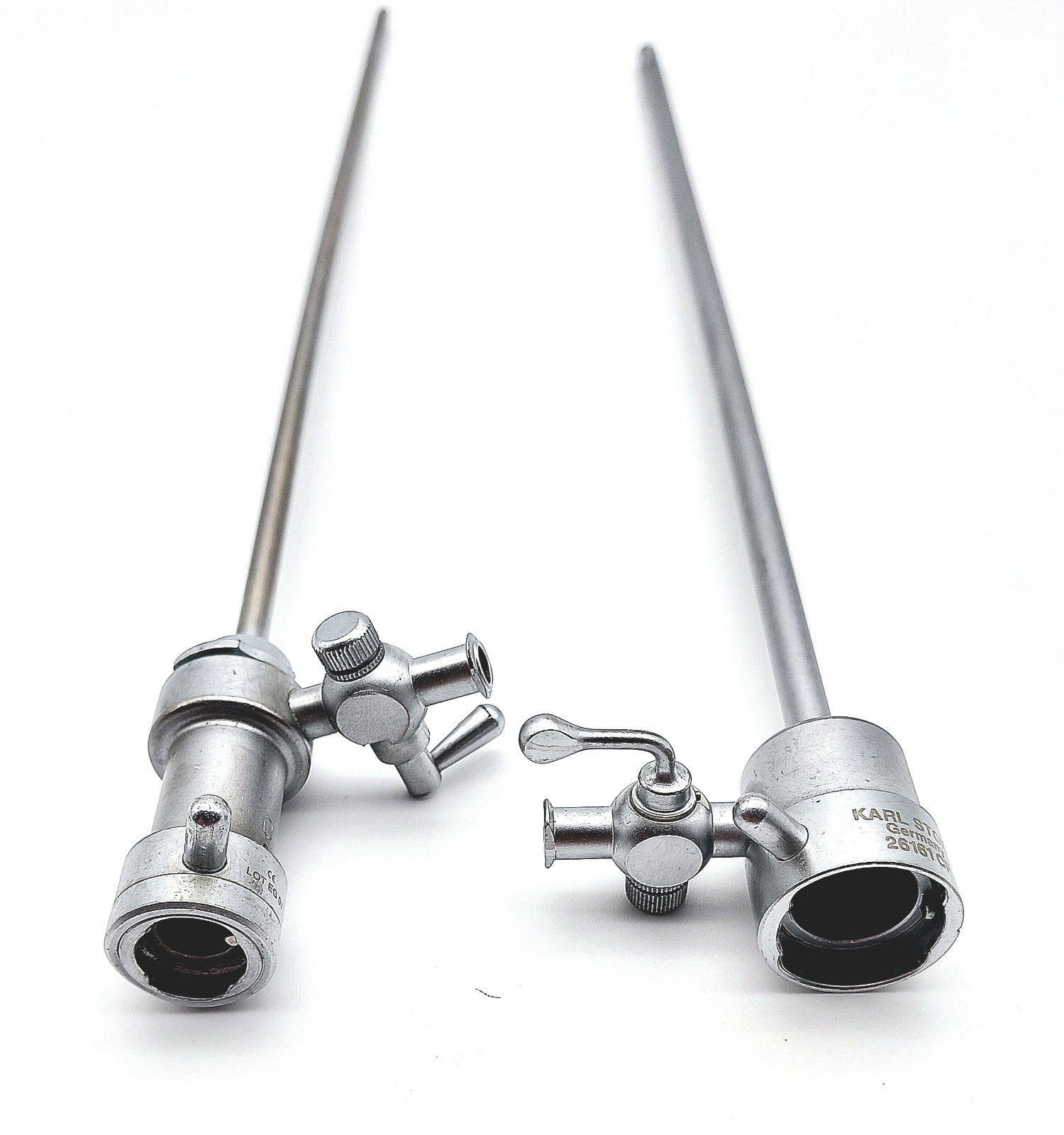 Karl Storz 26161CF Continuous Flow Hysteroscope Sheath w/ 26161CE Exam Sheath