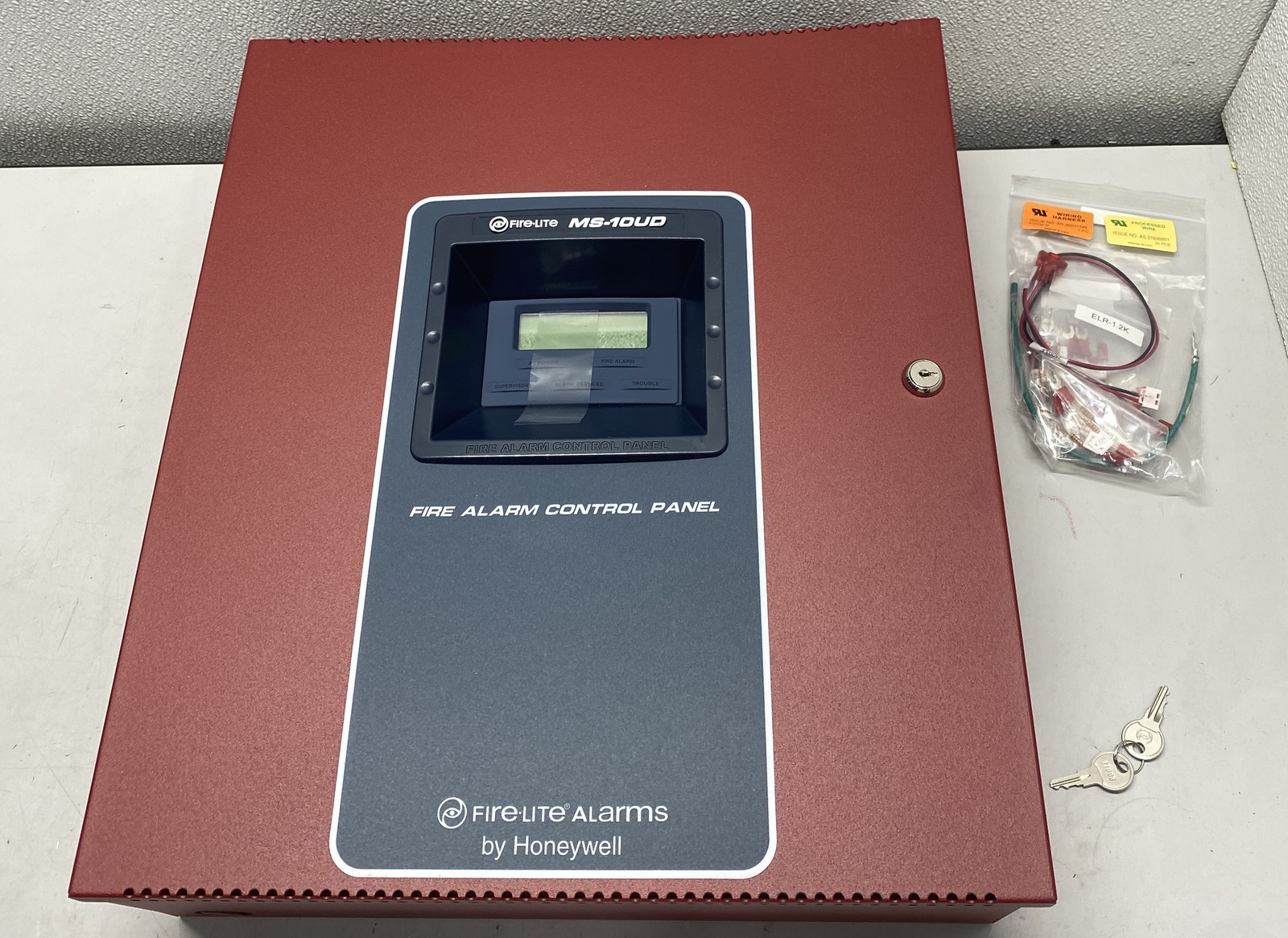 FireLite MS-10UD-7 10-Zone Fire Control Panel