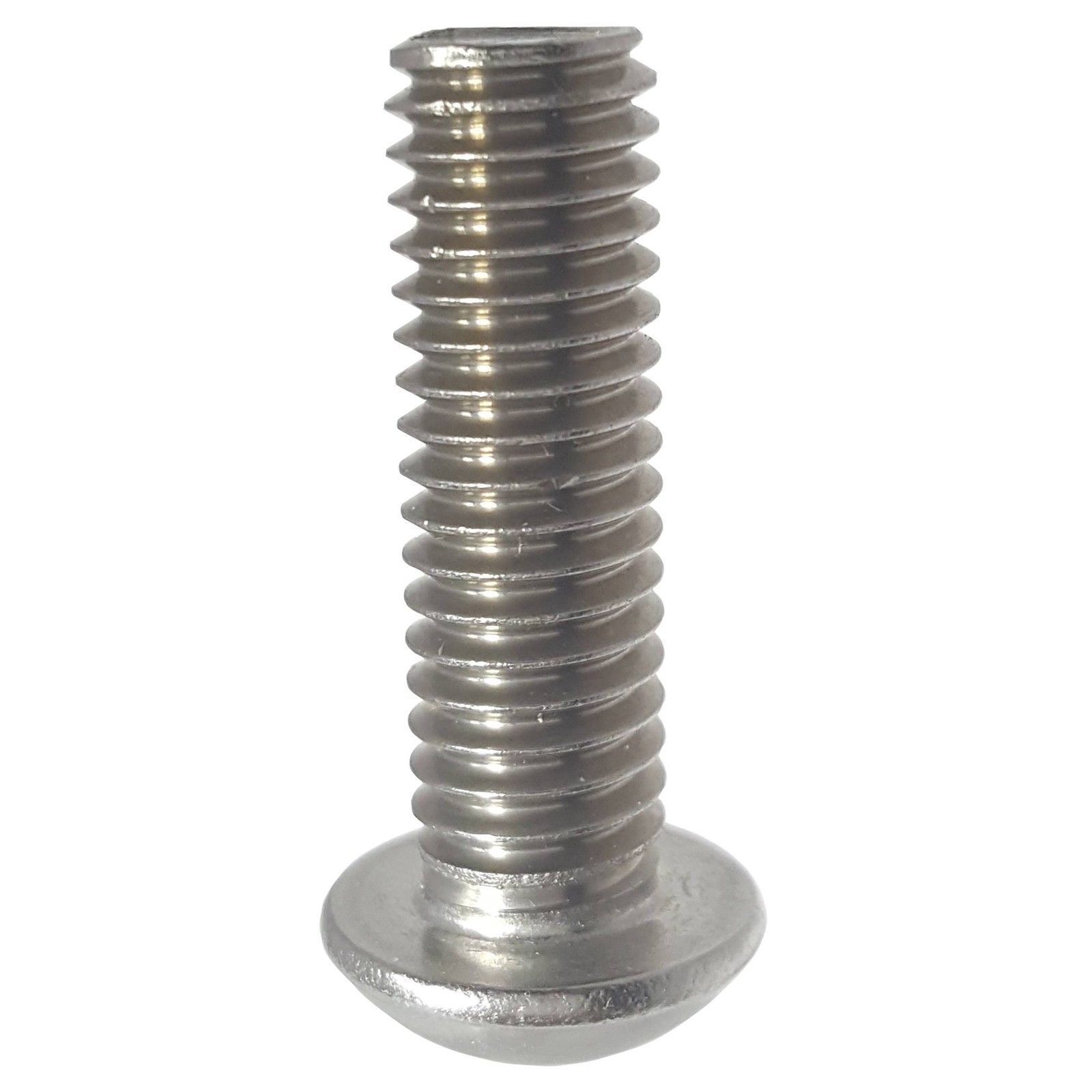 10-24 x 1″ Button Socket Cap Screw Allen Hex Drive Stainless Steel Qty 1000