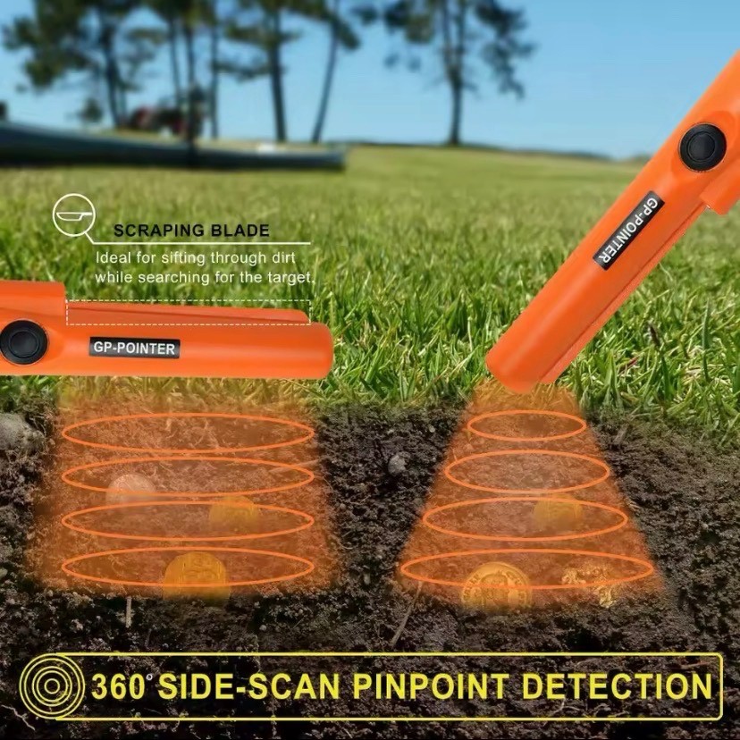 Metal Detector HandHeld Pro Pinpointer Pointer Probe Sensitive Tester Waterproof