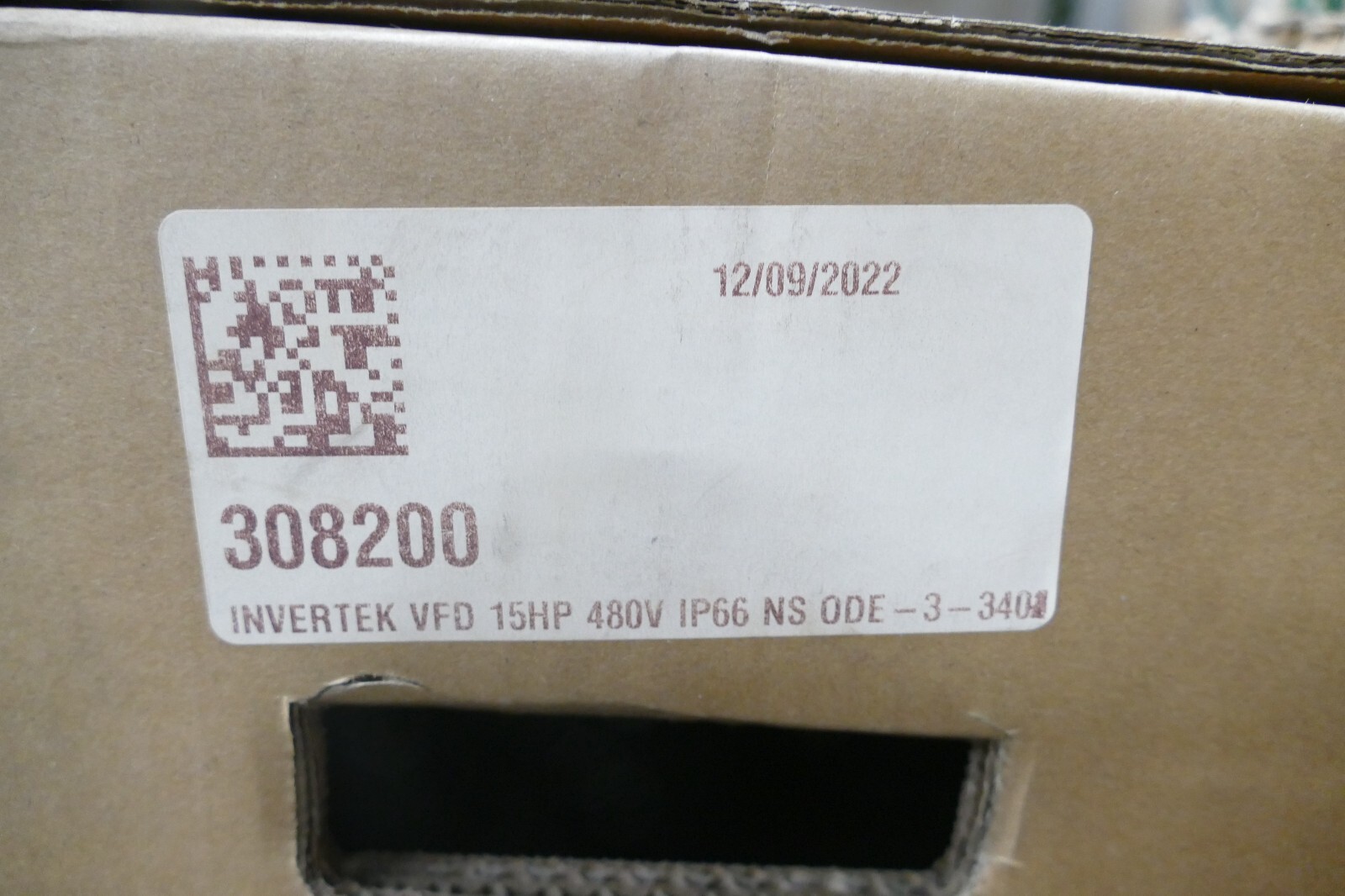 ODE-3-340240-3F4A – Invertek Optidrive E3 15HP VFD – (380V-480V, 3Ph, 24A)