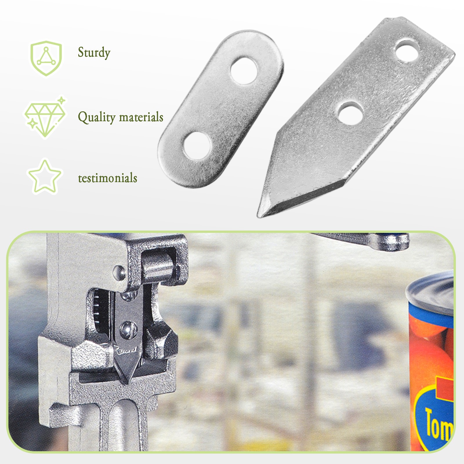 Knife and Gear Kit KT1100 Fit for Edlund Can Opener Commercial Can Opener
