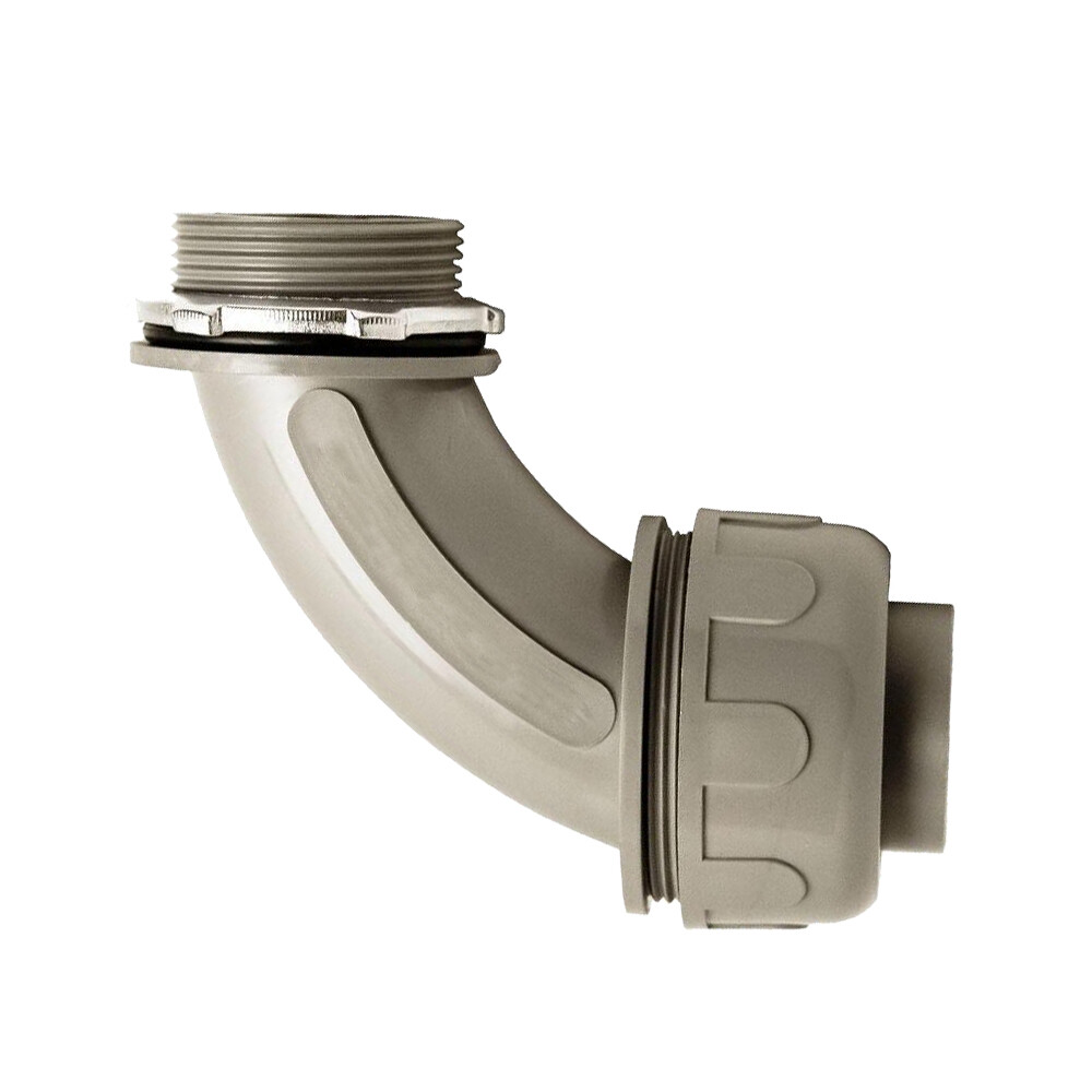 Box of 1 1/4″ Non-Metallic Liquid Tight Electrical Conduit Angle Fittings