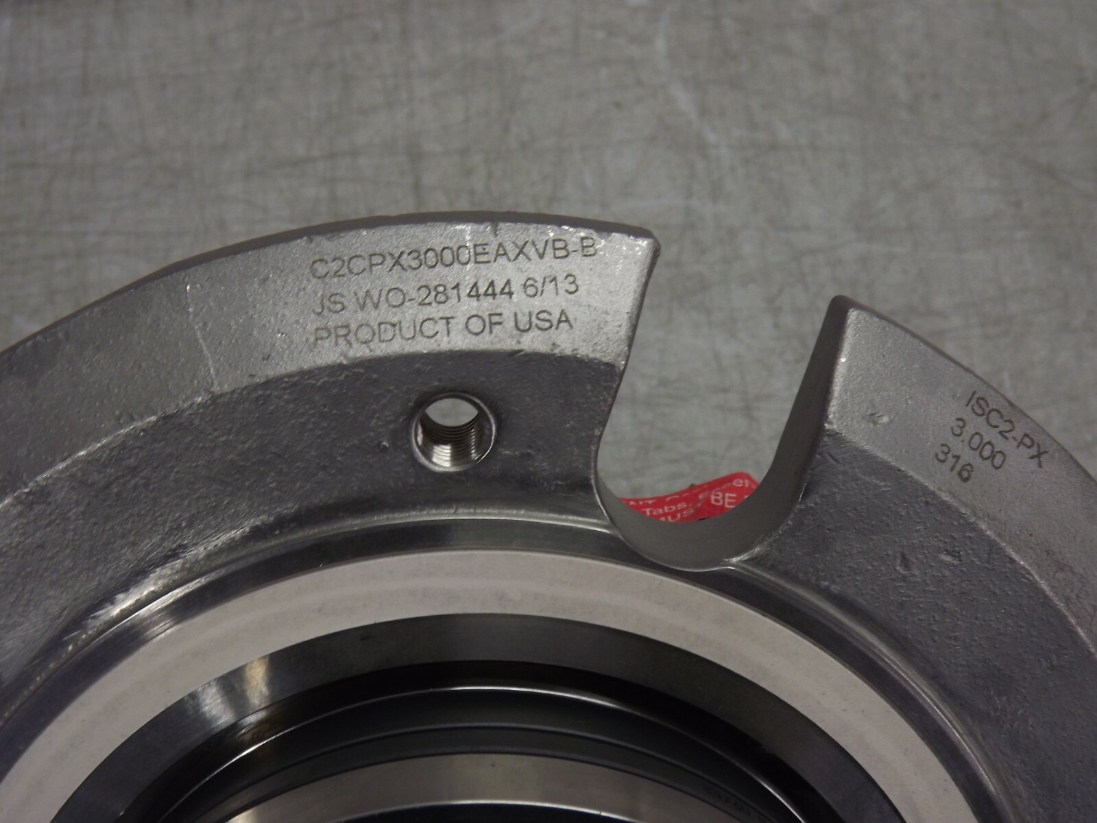 Flowserve ISC2-PX Series C2CPX3000EAXVB Mechanical Cartridge Seal 3.000″ Size SS