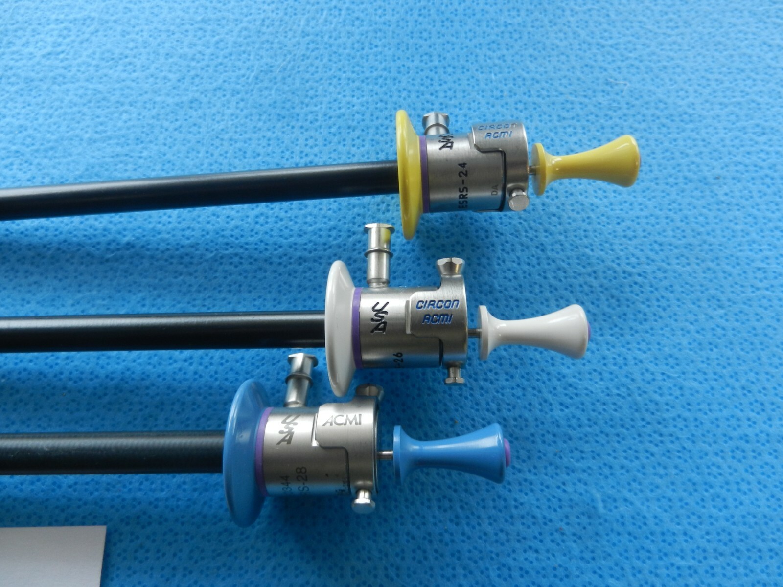 Circon ACMI Surgical 24Fr. 26Fr. 28Fr. Resectoscope Sheath & Obturator Set