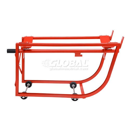 Standard 55 Gallon Drum Cradle with 2-1/2″ Polyolefin Wheels
