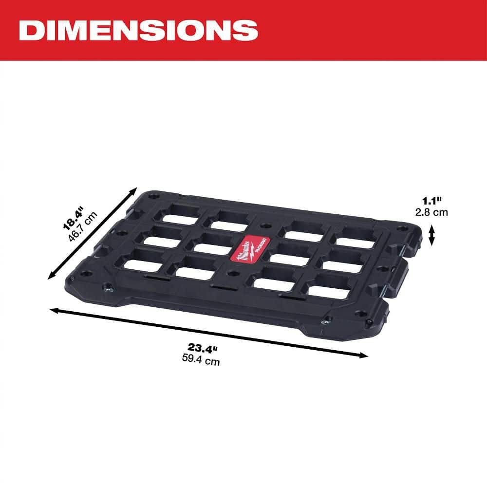 Milwaukee PACKOUT Wall and Floor Mounting Plate